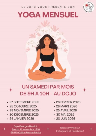 Image de l'actu 'Le JCPB lance son Yoga Mensuel !'