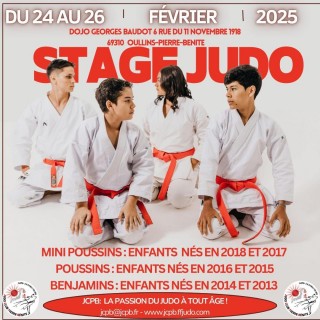 Image de l'actu 'À venir : un stage de Judo inoubliable au Dojo Georges BAUDOT !'