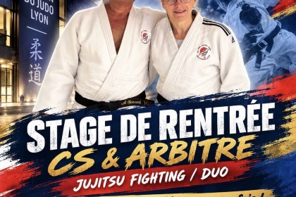 Stage Rentrée CS / Arbitres JUDO/JUJITSU