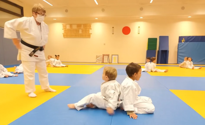 Image de l'actu 'Les cours de judo enfants avec Michèle et Yanis'