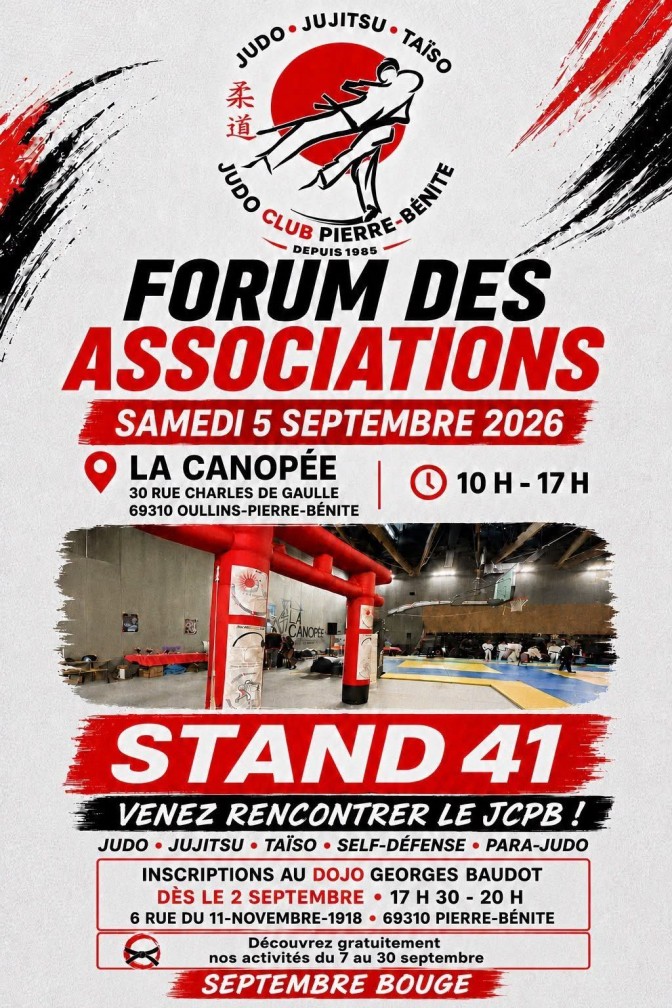 Image de l'actu 'Retrouvez nous au forum des associations le samedi 5 septembre !'