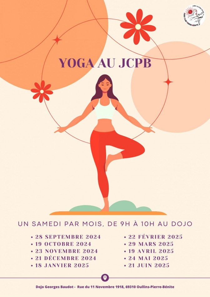 Image de l'actu 'Les cours de yoga mensuels reprennent au club, toujours avec Marie Ferlay !'