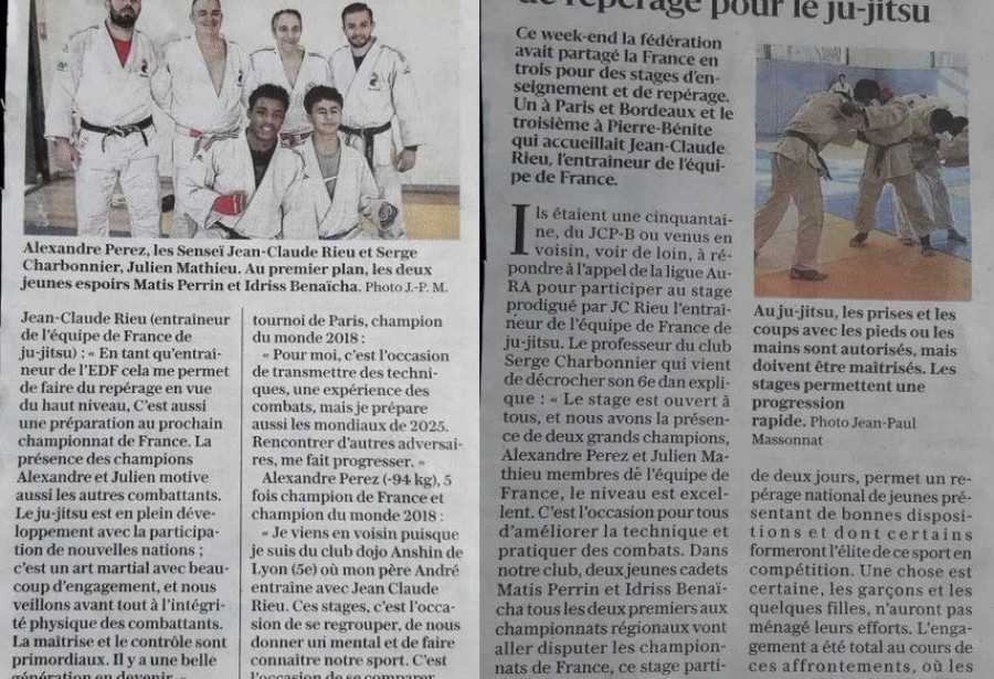 On parle de nous dans la presse