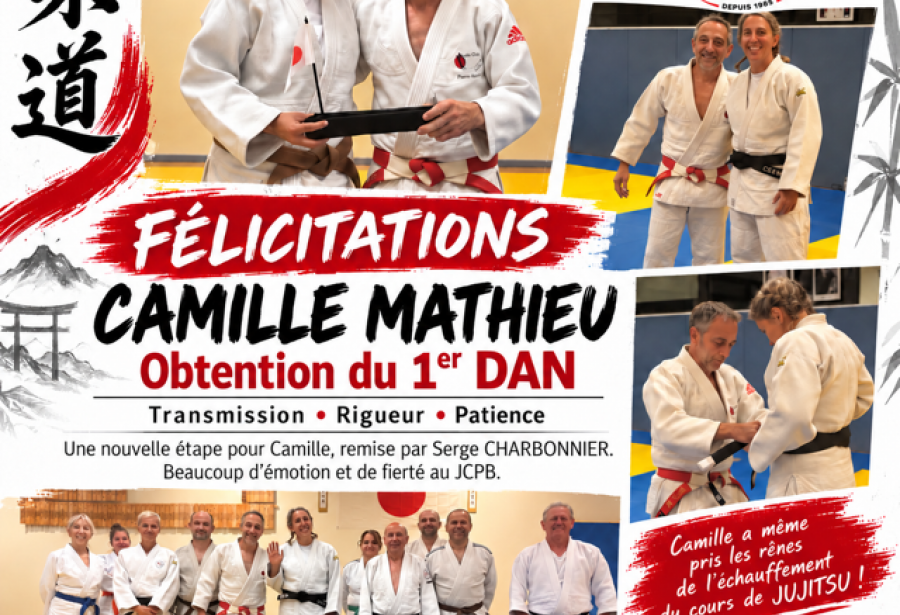 Félicitation Camille !